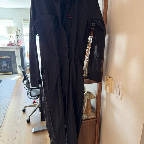 Topo Designs Womens Coveralls - Black Small - Picture 2 of 4